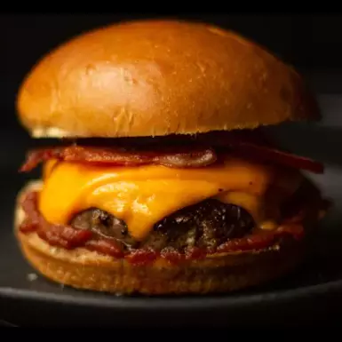 Hambúrguer Smash Burger Cheddar