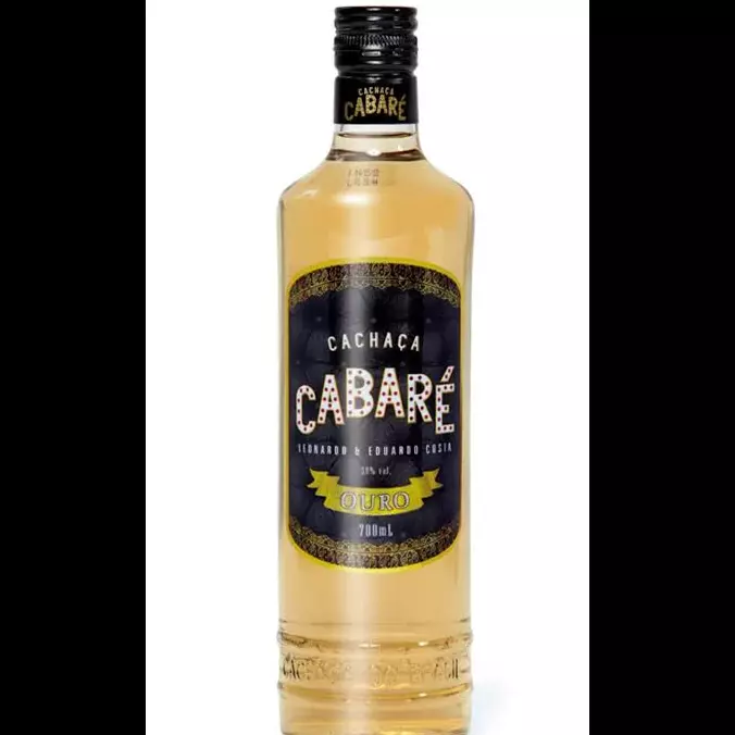 CACHAÇA CABARÉ OURO 700ml