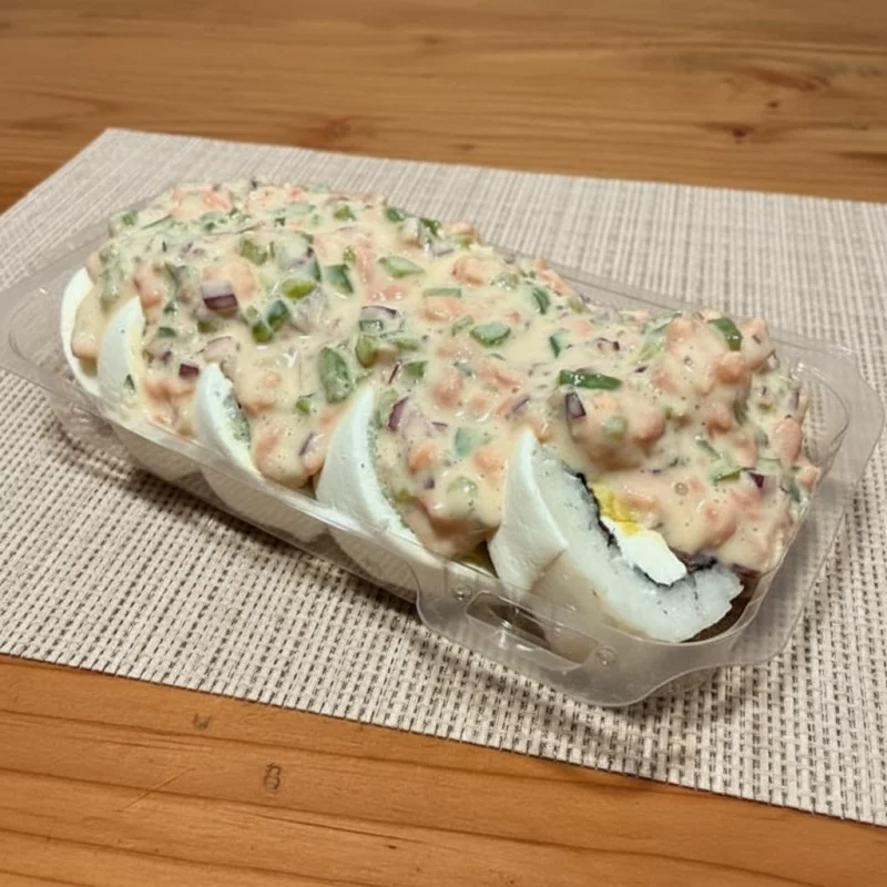 ROLLS ENVUELTO EN QUESO ACEVICHADO