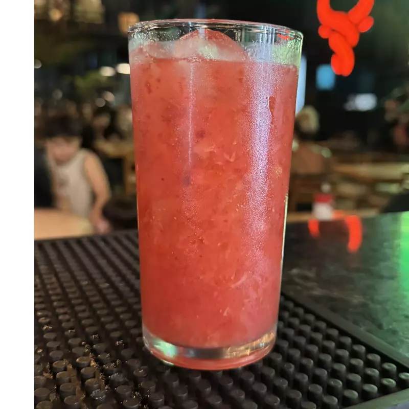 Caipiroska de morango