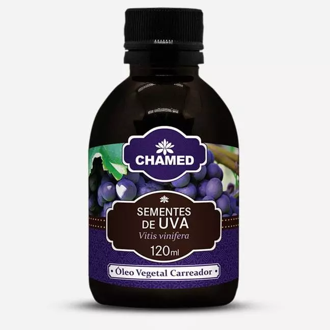 Óleo Vegetal de Sementes de Uva 120ml
