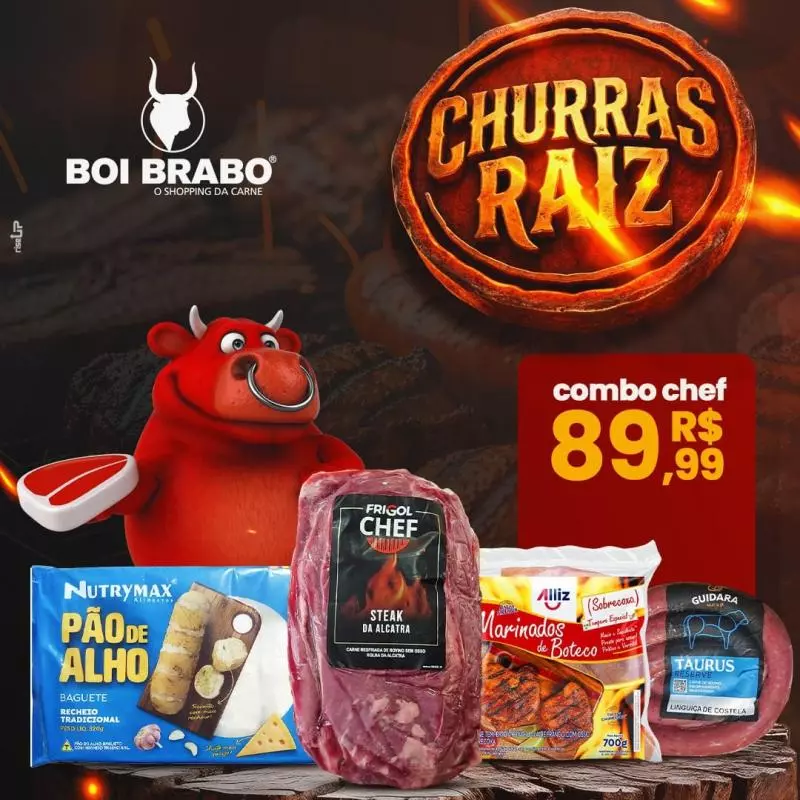 COMBO ALCATRA FRIGOL CHEF