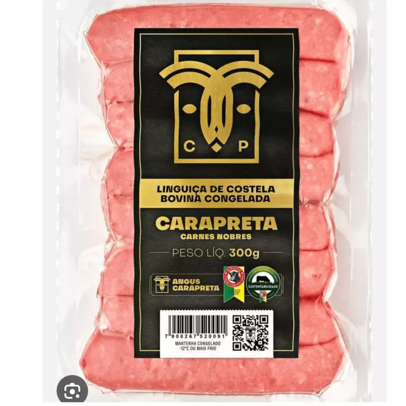 LINGUIÇA CARA PRETA COSTELA