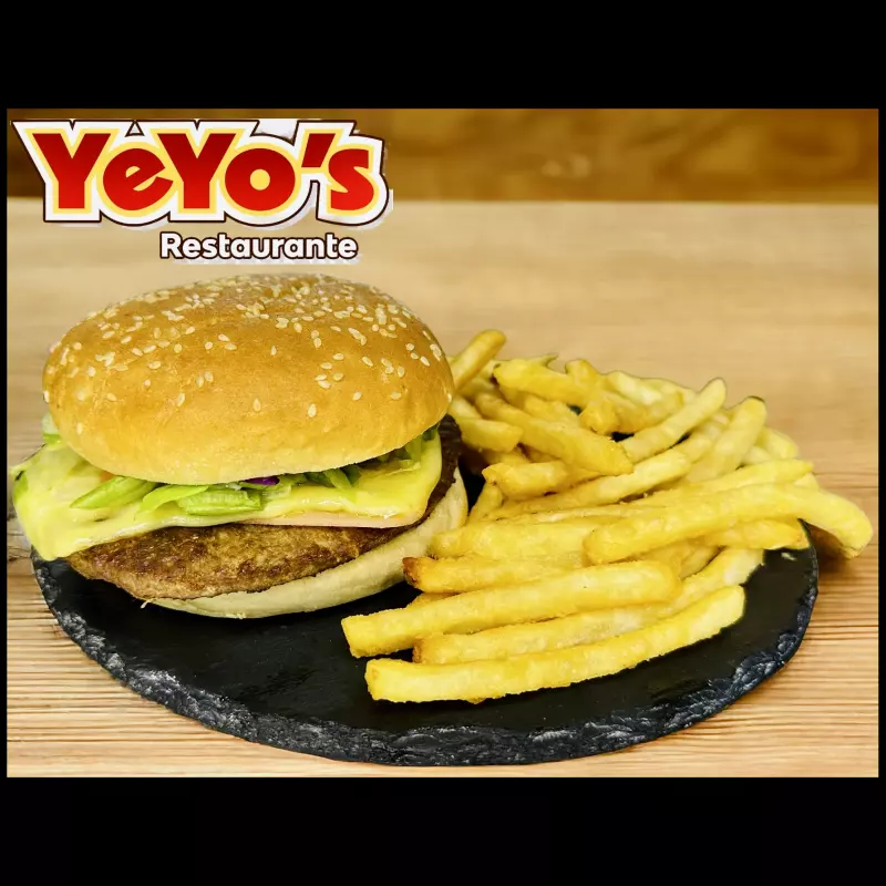 Combo Hamburguesa de Res