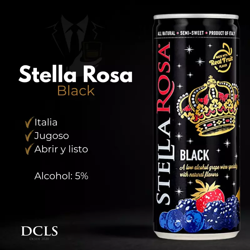Stella Rosa Black lata
