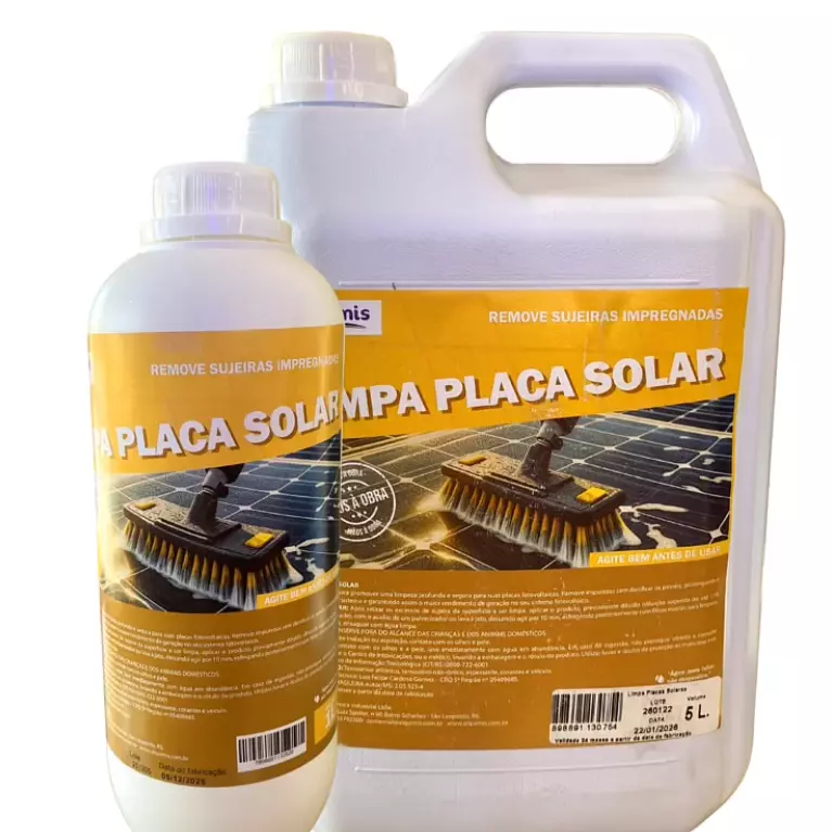 Limpa Placa Solar ALQUIMIS