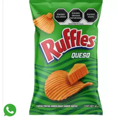 Ruffles Queso Popular 48g Sabritas