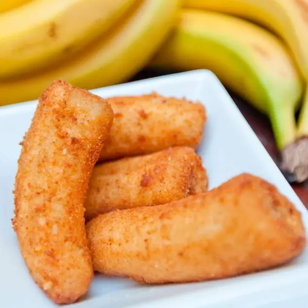 banana frita