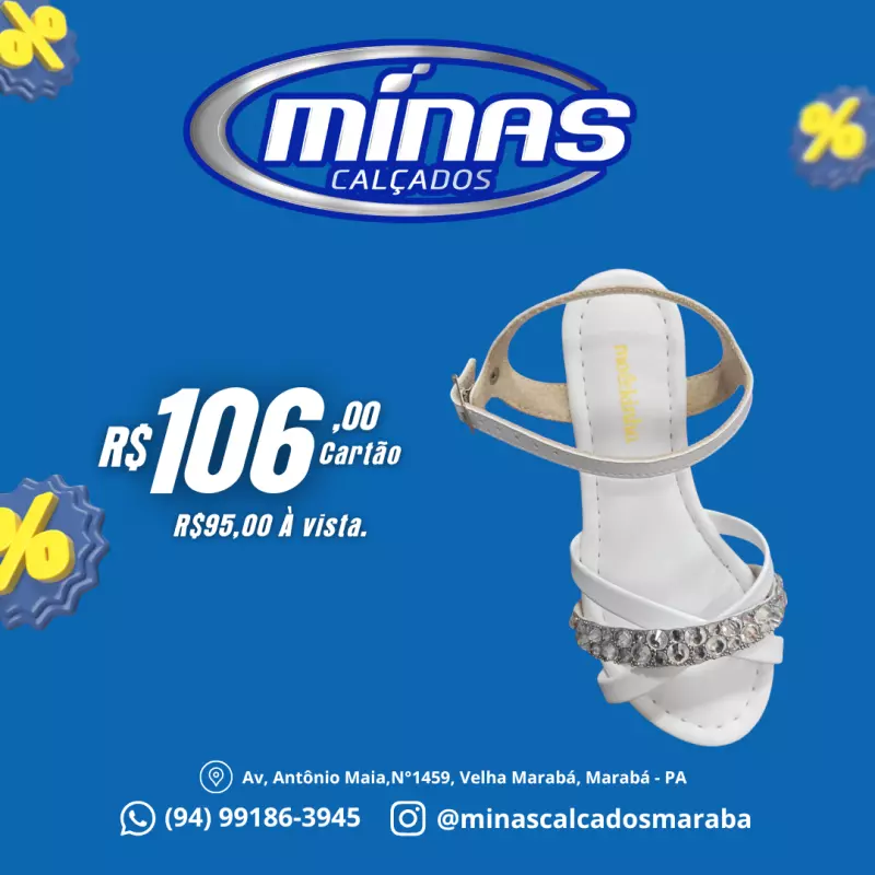 Sandália Branca RF:2318150