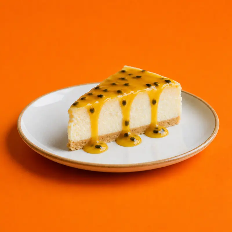 La mejor CHEESECAKE de Maracuyá