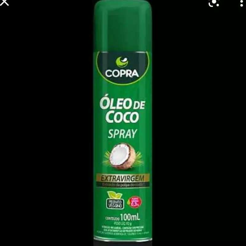 Óleo de coco spray