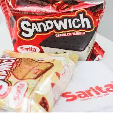 SANDWICH CHOCOLATE Y QUESO FRESA