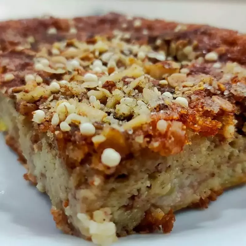 Bolo De Banana Integral