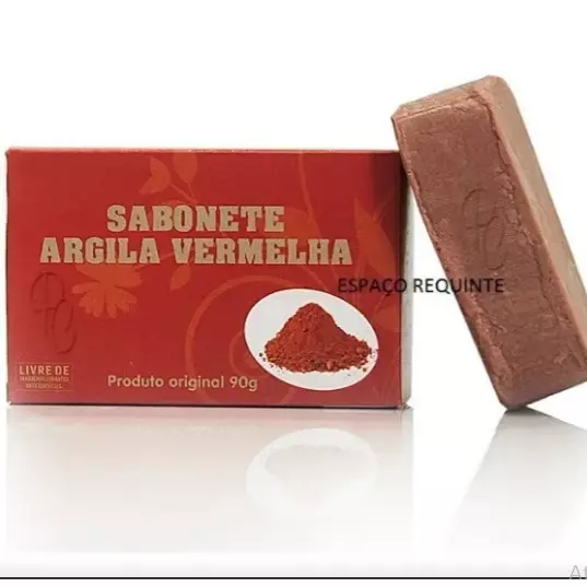 sabonete argila vermelha 90g