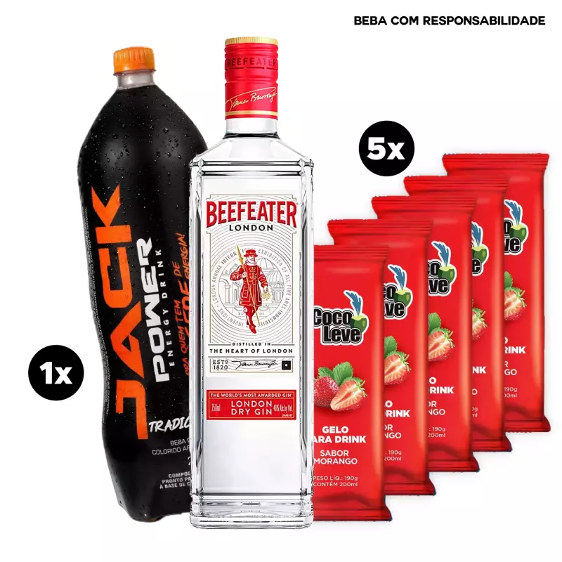 Combo Gin Beefeater London 750ml