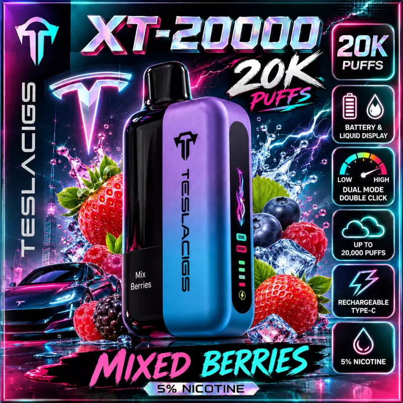 Tesla- Mixed Berries 🫐🍓🍒🥥🍉🍑