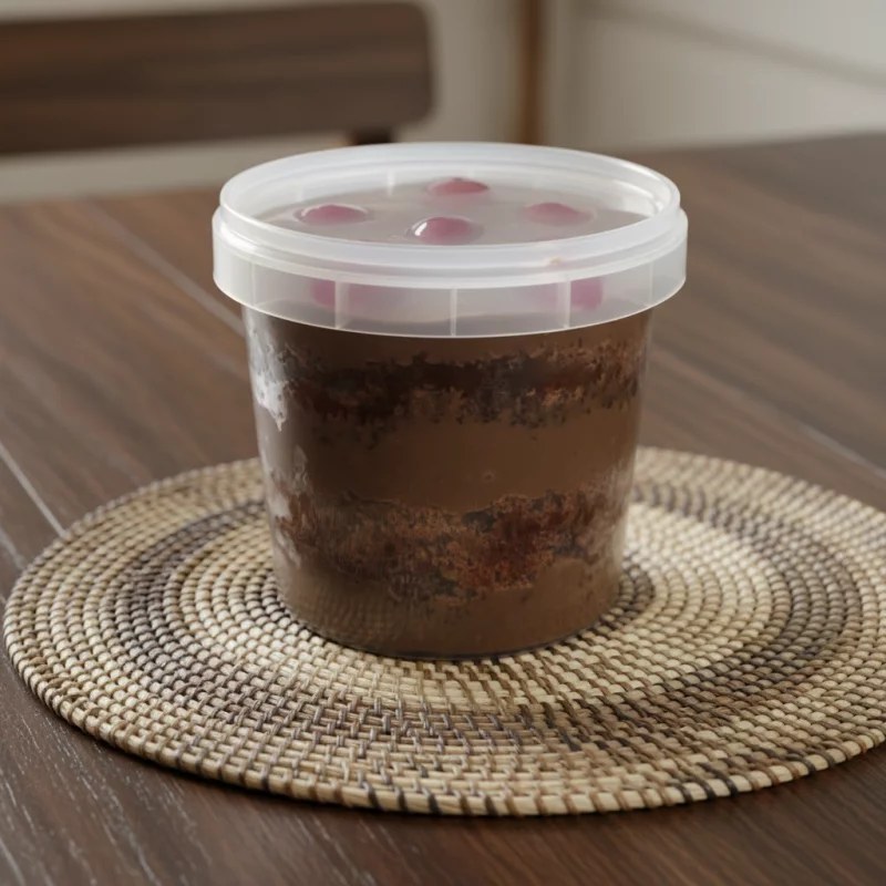 Bolo no pote : Floresta negra