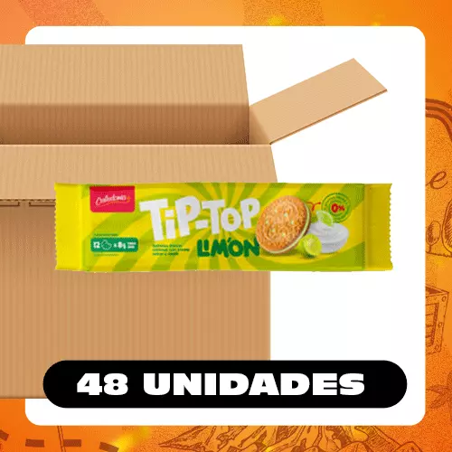 Bulto Tip Top Galleta Limón 96g