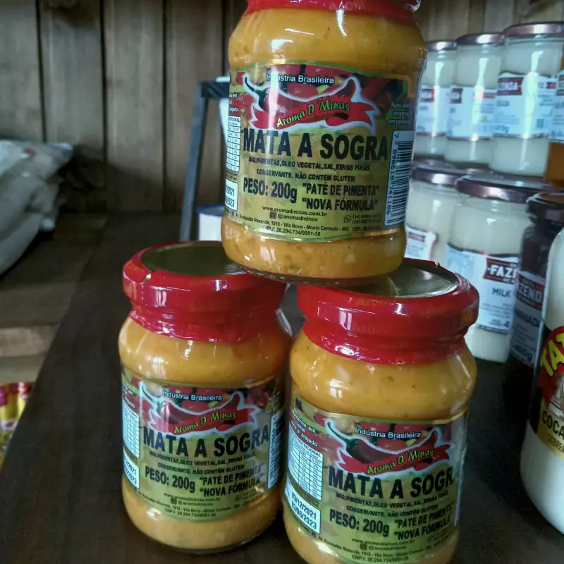 Patê de pimenta Aroma D'Minas