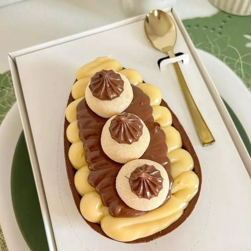 Ovo de colher (Ninho C/nutella)