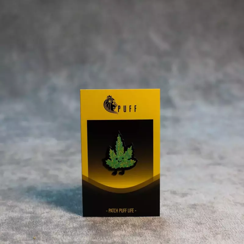 Patch Termocolante Puff Ganja
