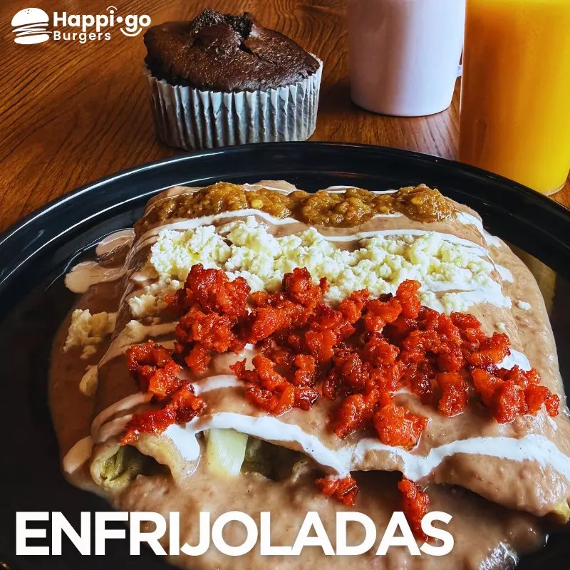 Enfrijoladas
