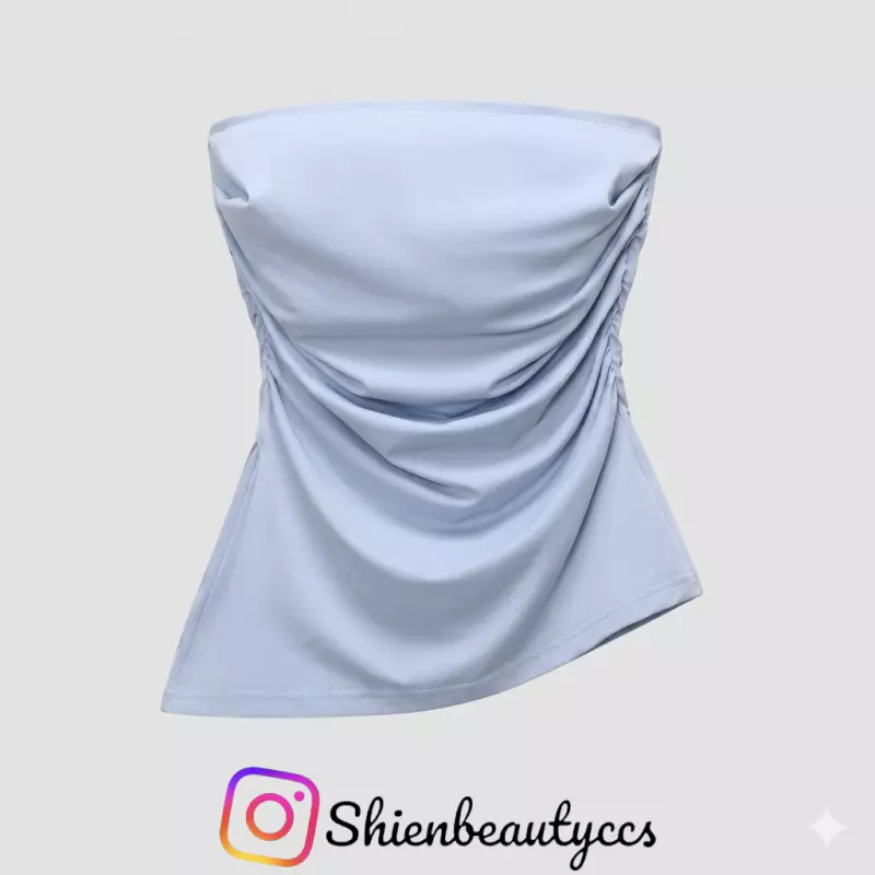 Blusa strapless