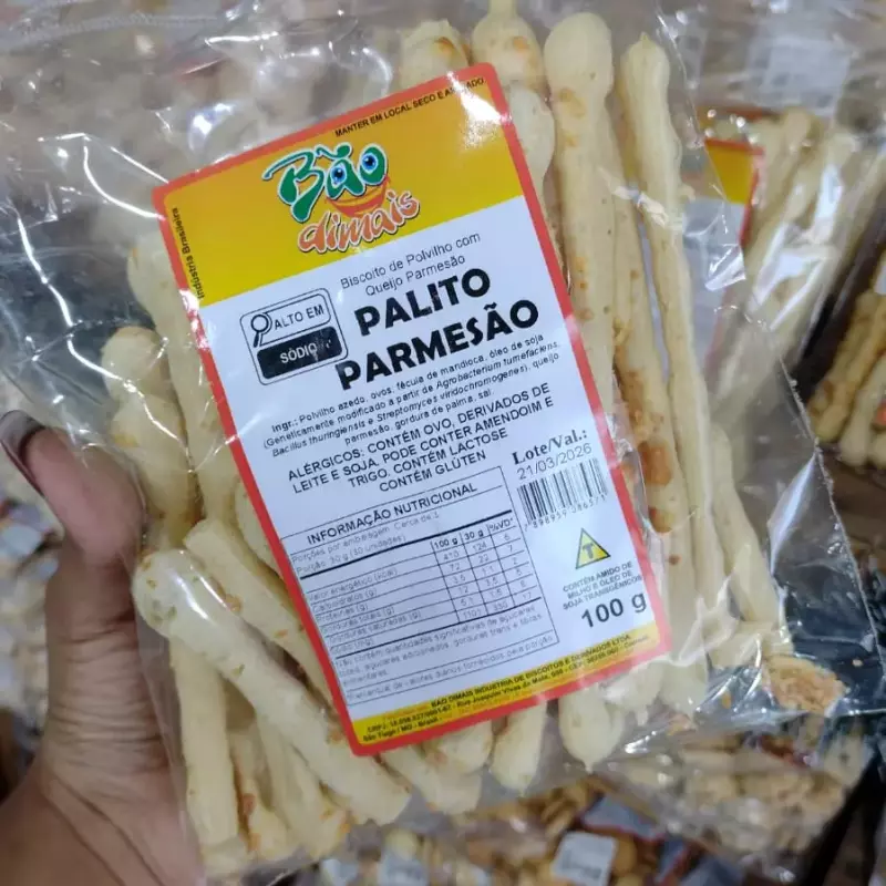 Palito de Parmesão - Bão Dimais