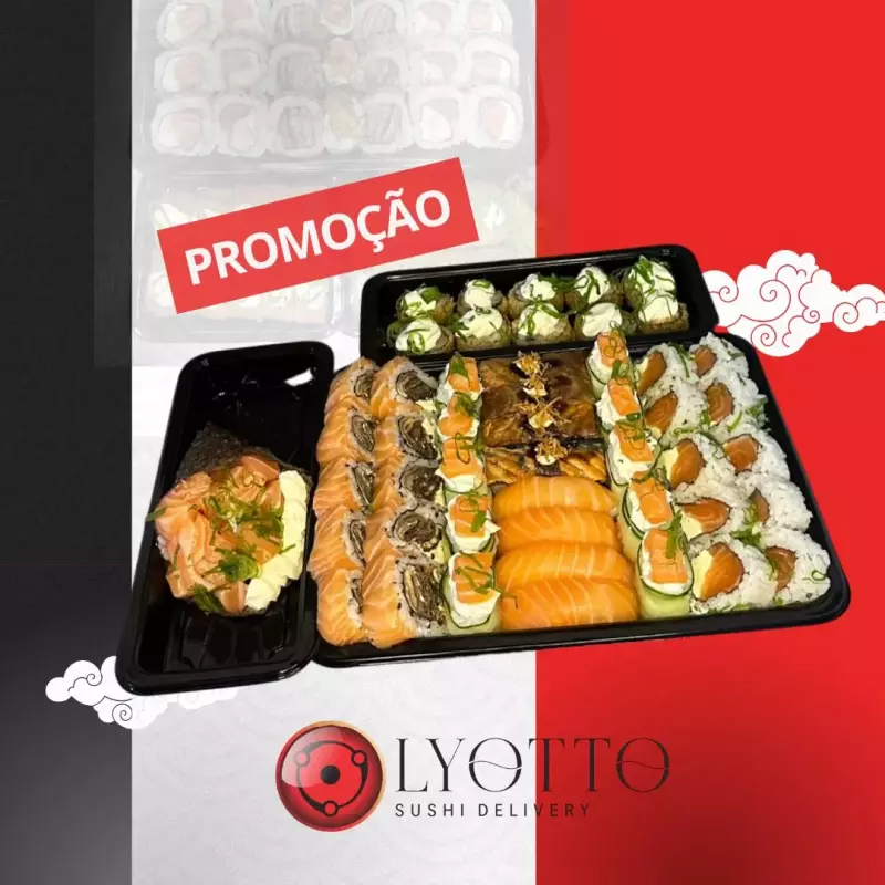 COMBO LIFE 48 PEÇAS + TEMAKI