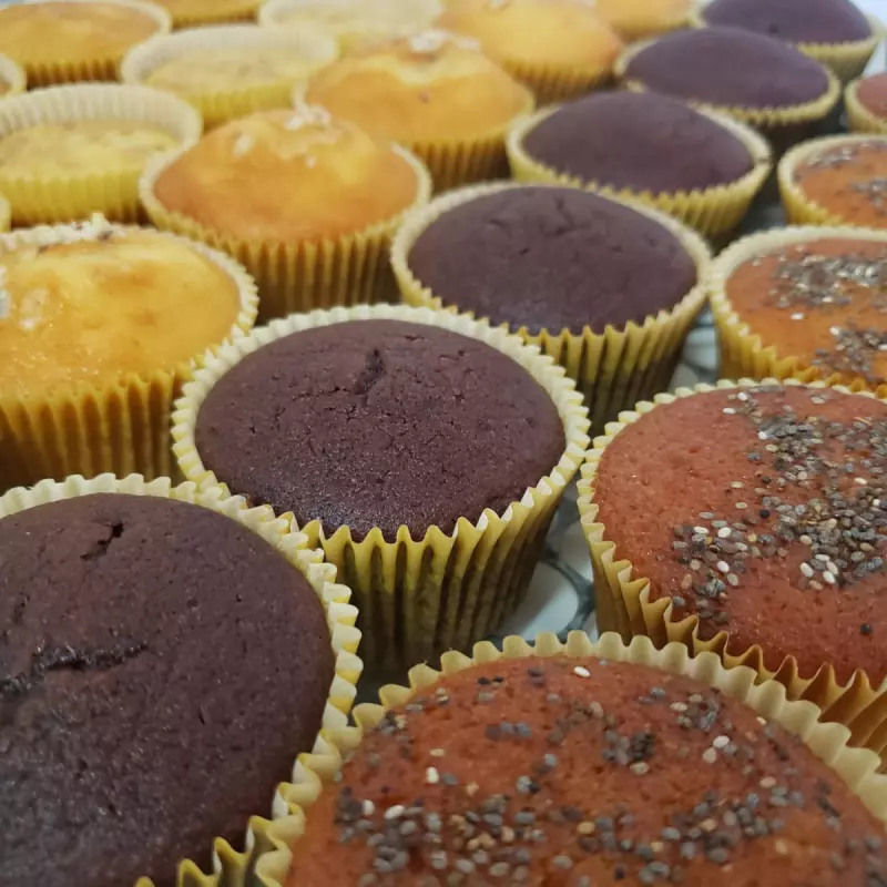 Muffim Laranja com Linhaça (6 unid)