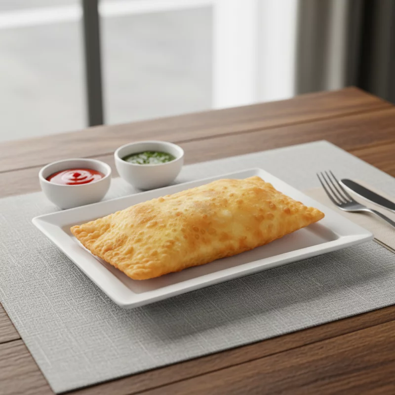 Pastel de Frango com Presunto