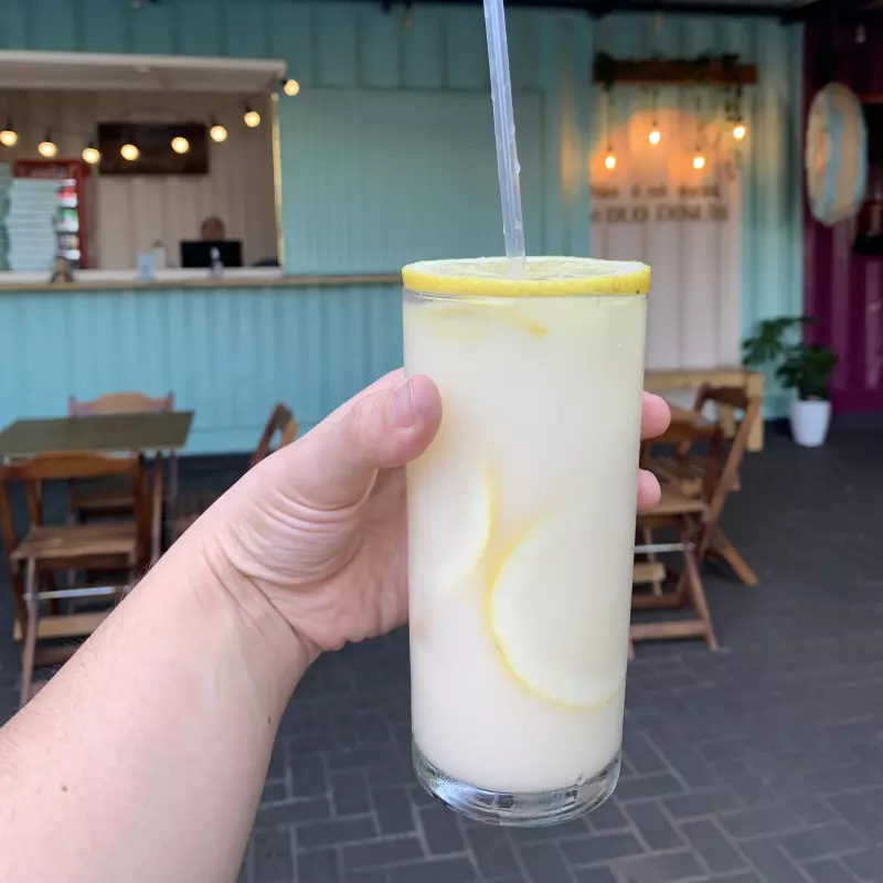 Ice drink limão