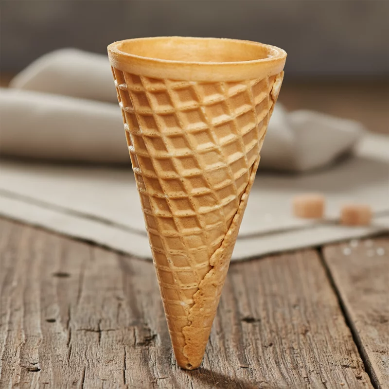 Casquinha doce de sorvete 10 unidade