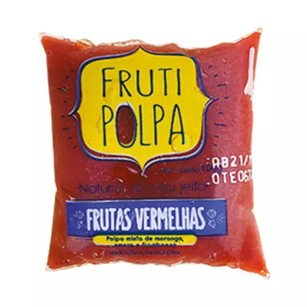 Frutas Vermelhas Polpa 1 Kg