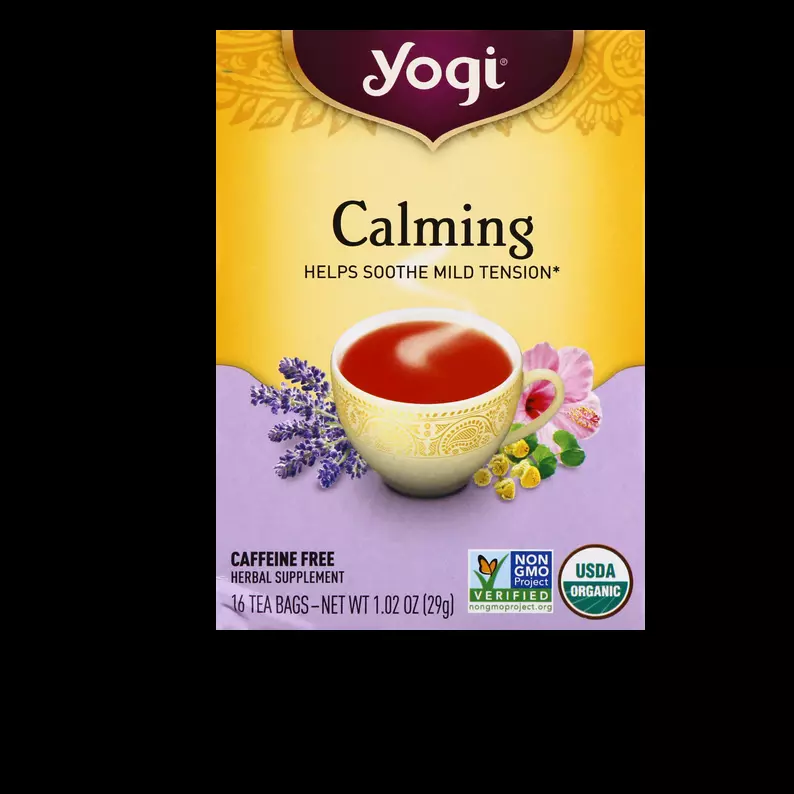 SKU 13234 CALMING. ORGANIC TEA