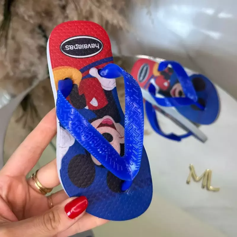 Inf masc Mickei tira azul