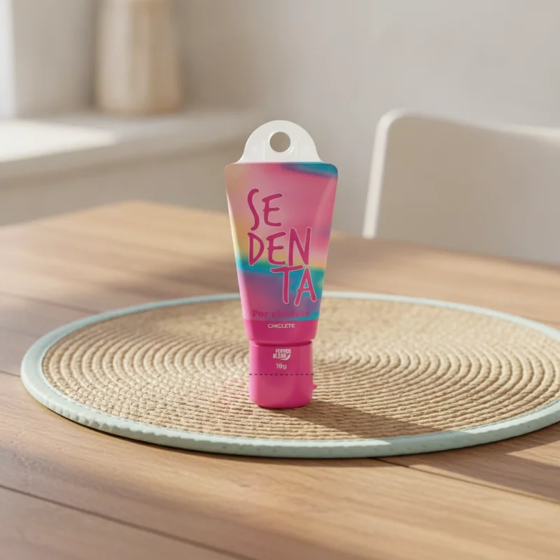 Sedenta por Chiclete Gel Comestível