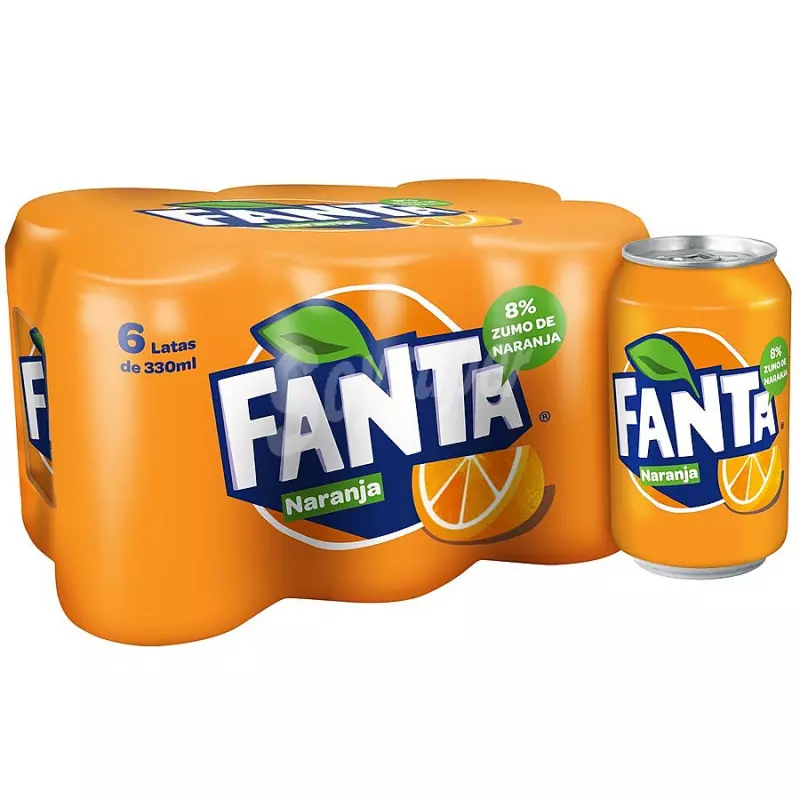 FANTA LARANJA LATA PACK C/12