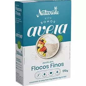 AVEIA FLOCOS FINOS NATURALE 170GR