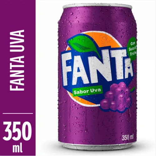 Fanta uva lata 350ml