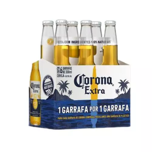 Corona Extra Long Neck 330ml (6Uni.)