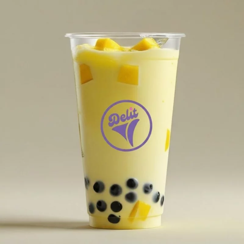 Latte Mango con Crema