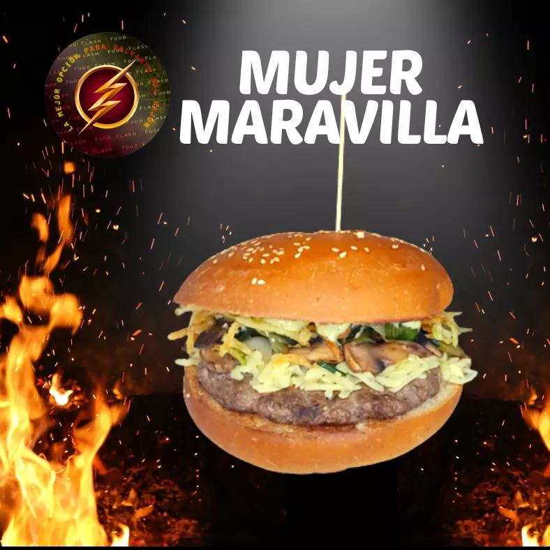 MUJER MARAVILLA (BURGUER)