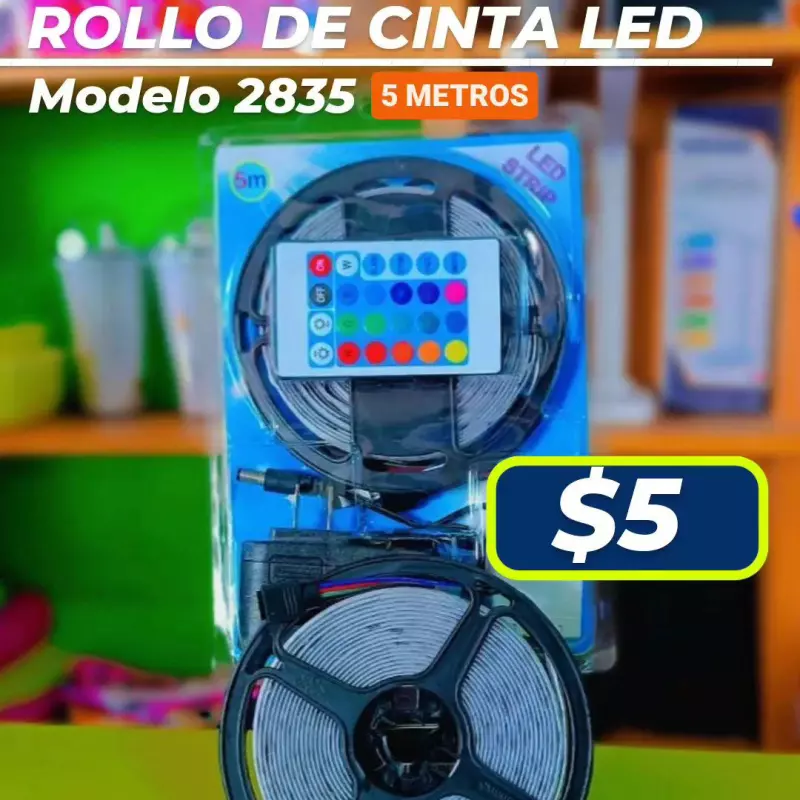 Cinta LED. 5 metros