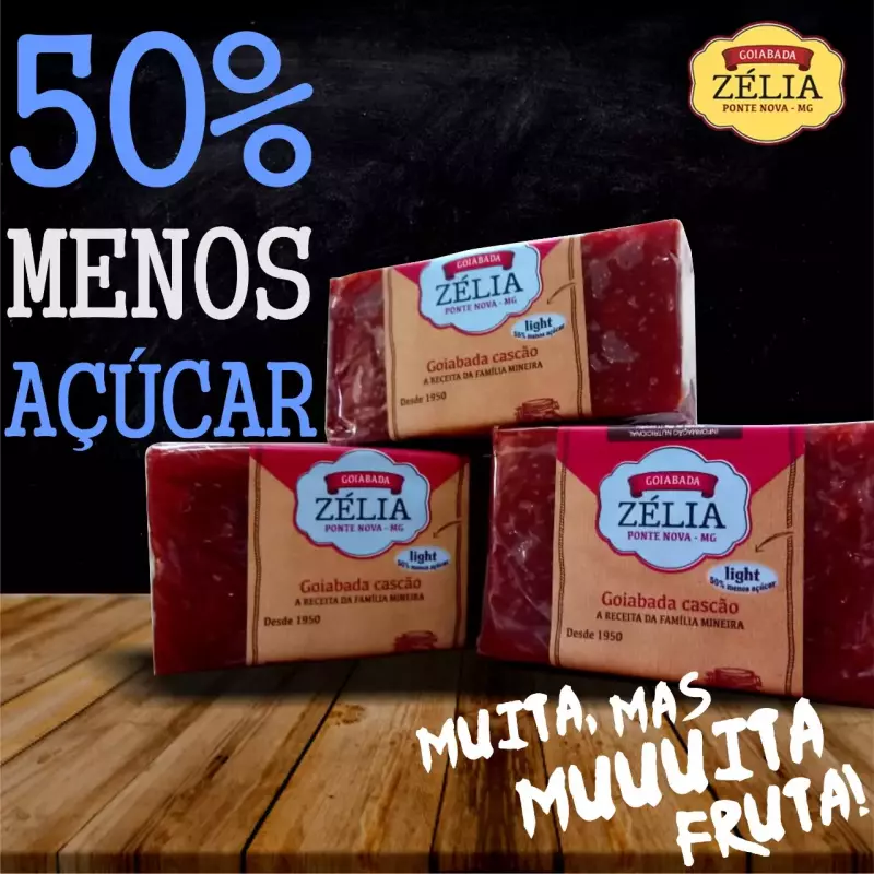 Goiabada Zélia Light - Barra