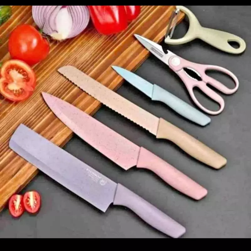 🍞SET DE CUCHILLO DE COLORES🍞