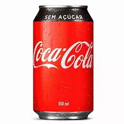 Coca cola zero latinha 350ml