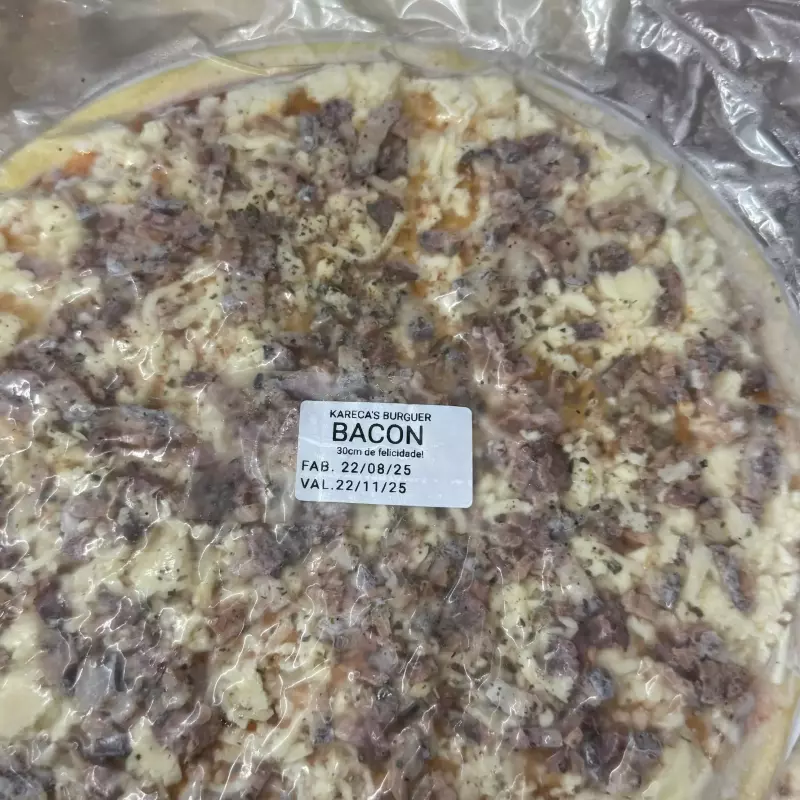 Pizza de Bacon Artesanal 30cm