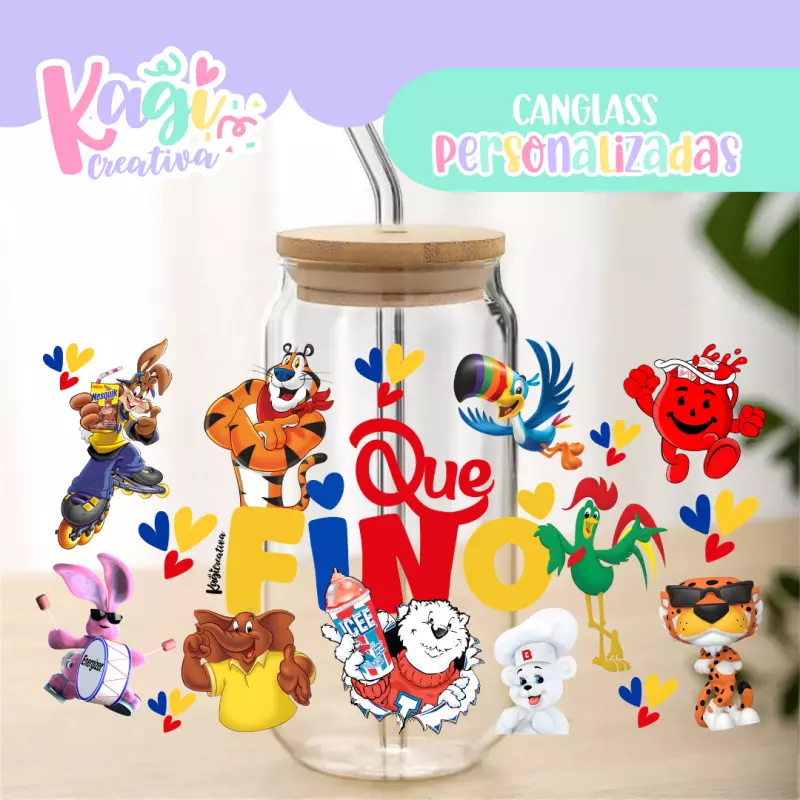 CAN GLASS QUE FINO