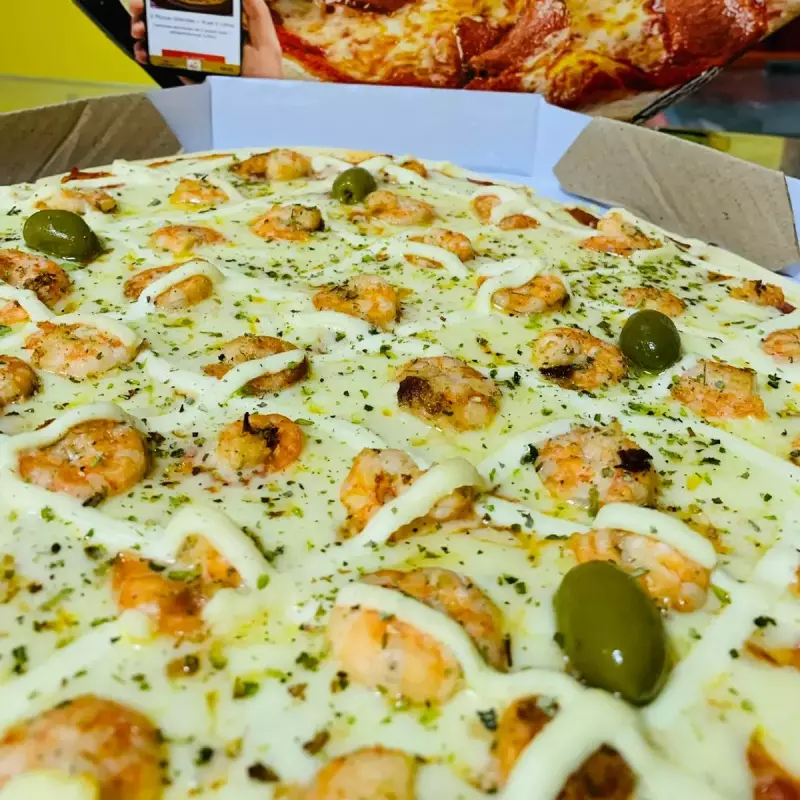 Pizza Camarão Philadelphia